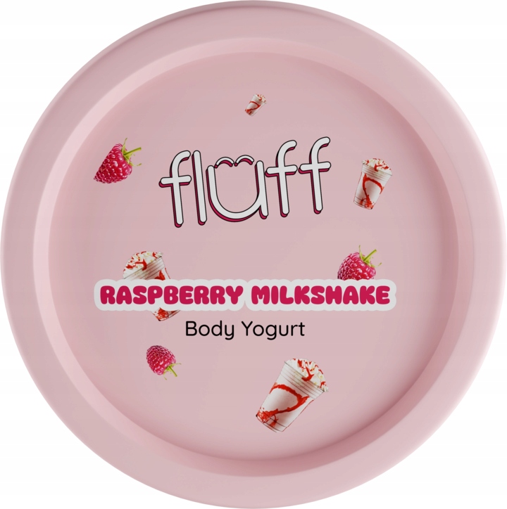 FLUFF Jogurt do ciała Raspberry Milkshake 180 ml - obrazek 6