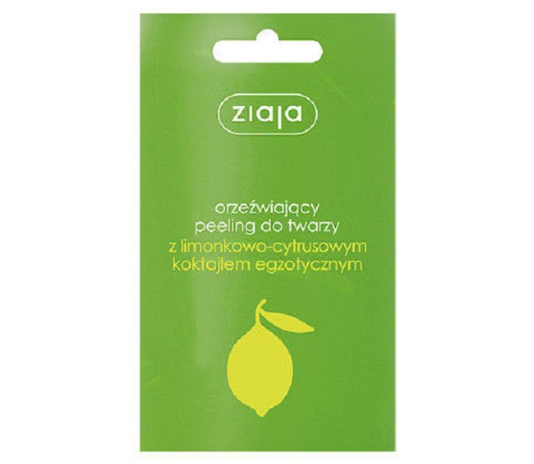 ZIAJA Peeling do twarzy orzeźwiający limonkowo - cytrusowy 7 ml - obrazek 3