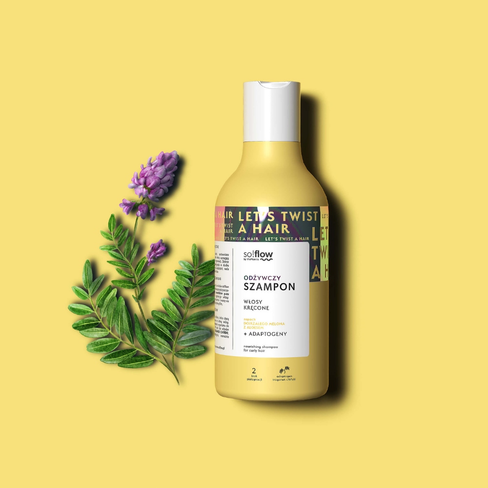 So!flow by Vis Plantis fioletowy szampon ochładzający żółte tony 300 ml - obrazek 3