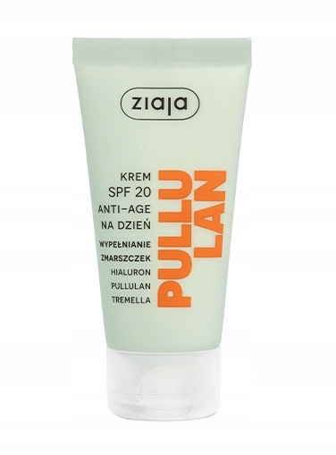 Ziaja Pullulan Krem przeciwstarzeniowy ANTI AGE spf20 na dzień 50 ml