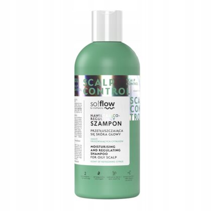 So!flow Scalp Control szampon nawilżający do przetłuszczających się 400 ml