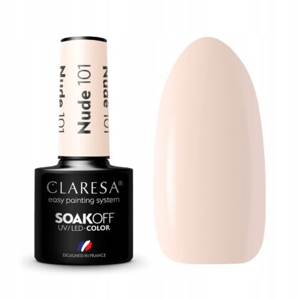 CLARESA LAKIER HYBRYDOWY NUDE 101 5g