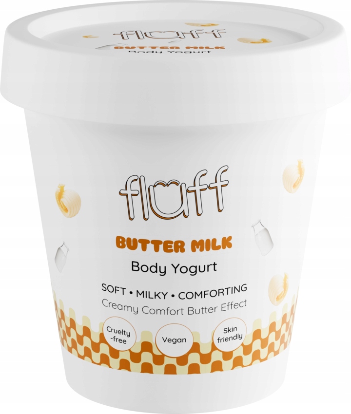 FLUFF Jogurt do ciała Butter Milk 180 ml - obrazek 2
