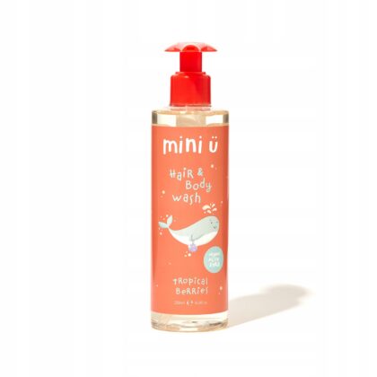 MINI-U ŻEL DO MYCIA CIAŁA I WŁOSÓW 2W1 DLA DZIECI TROPICAL BERRIES 250ml