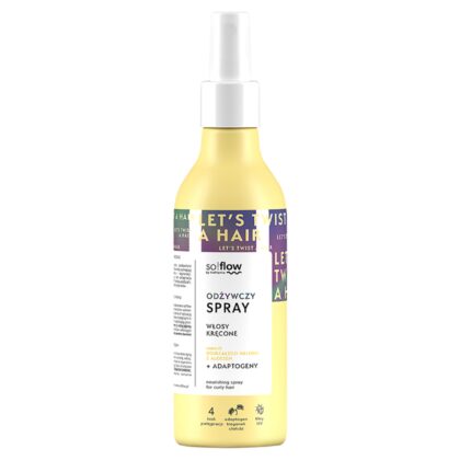 So!flow spray odżywczy do włosów kręconych nawilżenie filtry UV 150ml