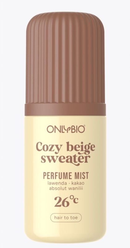 ONLYBIO Cozy beige sweater 26°C Mgiełka do włosów i ciała 100 ml