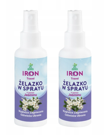 2x Iron żelazko 100ml