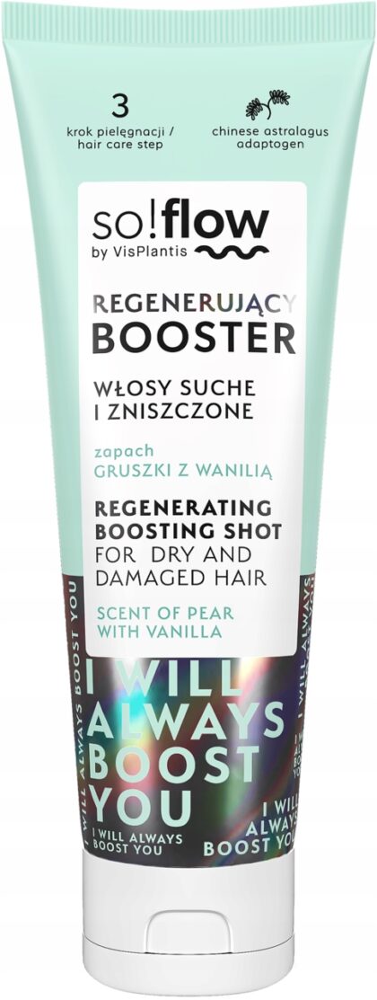 So!flow Booster regenerujący do włosów suchych i zniszczonych 75ml
