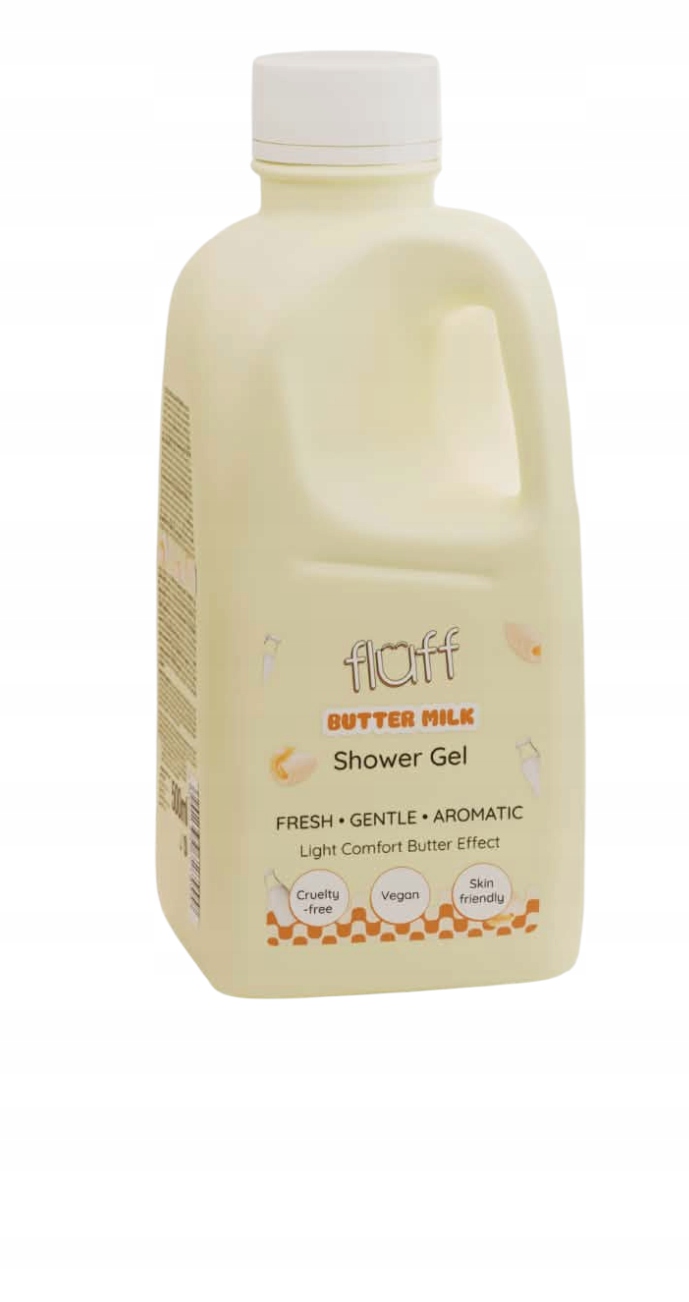 FLUFF Żel pod prysznic Butter Milk 500 ml - obrazek 2
