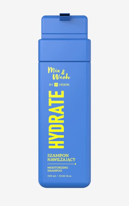 Hiskin MIX&WASH - MOISTURE Szampon nawilżający 320 ml