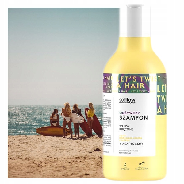 So!Flow odżywczy szampon dla włosów kręconych 400ml - obrazek 7