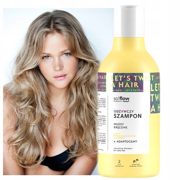 So!Flow odżywczy szampon dla włosów kręconych 400ml - obrazek 9