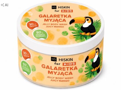 HISKIN KIDS GALARETKA DO KĄPIELI / JELLY BODY WASH MANGO 180 ml