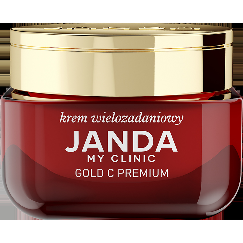 Janda Gold C Premium Krem przeciwstarzeniowy do twarzy dzień i noc 50 ml - obrazek 4