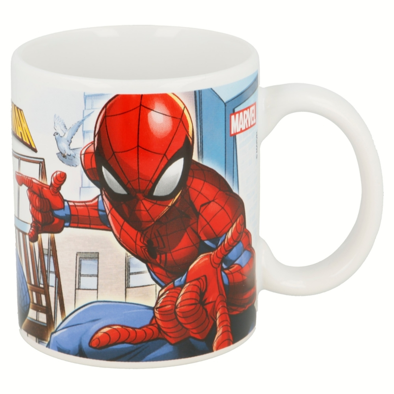 SPIDERMAN KUBEK CERAMICZNY Z UCHEM 325 ml - obrazek 3