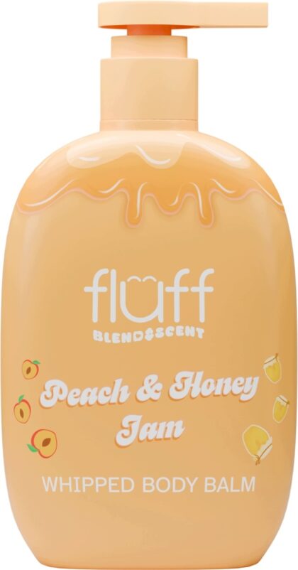 Fluff Blend & Scent Balsam do ciała, Peach & Honey Jam 280 ml