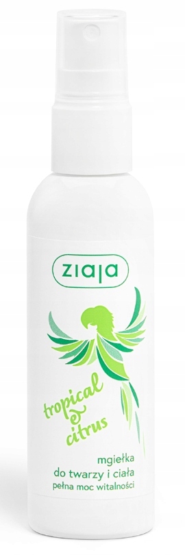 Ziaja Mgiełka do twarzy i ciała Tropical & Citrus 90ml