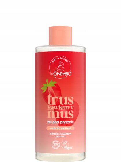 ONLYBIO ŻEL POD PRYSZNIC TRUSKAWKOWY MUS 300ML