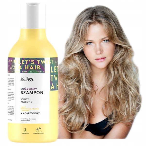 So!Flow odżywczy szampon dla włosów kręconych 400ml - obrazek 2