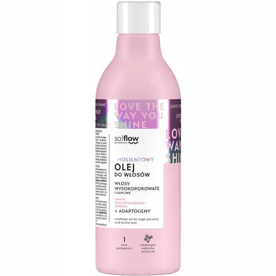 So!Flow emolientowy olej do włosów wysokoporowatych i łamliwych 150ml