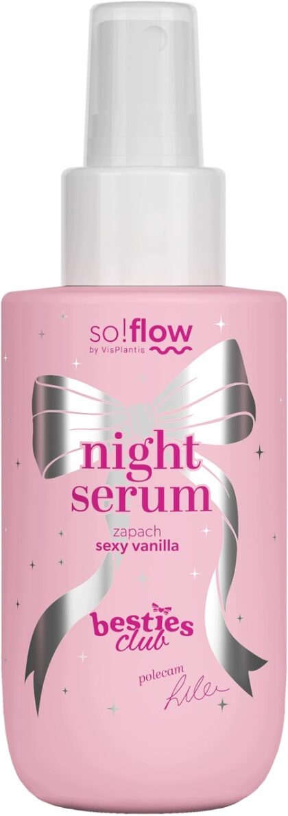 So!flow x Besties Club by Lila wygładzające serum do włosów na noc 150 ml