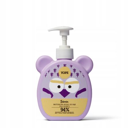 YOPE Naturalne mydło do rąk dla dzieci Jaśmin 400 ml 400 g