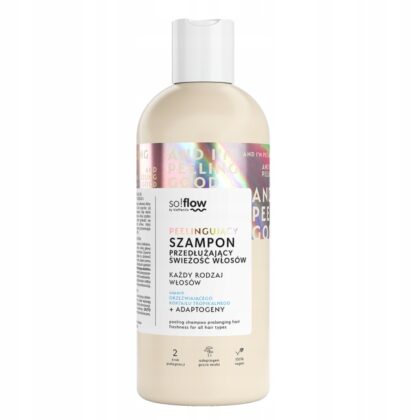 So!Flow Peelingujący szampon przedłużający świeżość 400ml