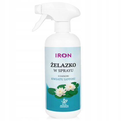 Iron żelazko w sprayu wygładza zagniecenia zapach kwiat lotosu 500 ml
