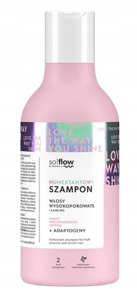 So!flow Szampon do włosów wysokoporowatych i łamliwych 400 ml