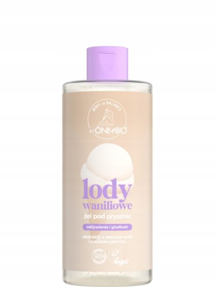 ONLYBIO ŻEL POD PRYSZNIC LODY WANILIOWE 300ML