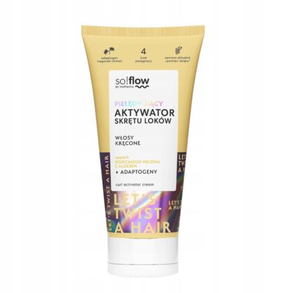 So!flow Pielęgnujący aktywator skrętu loków do włosów kręconych 150ml