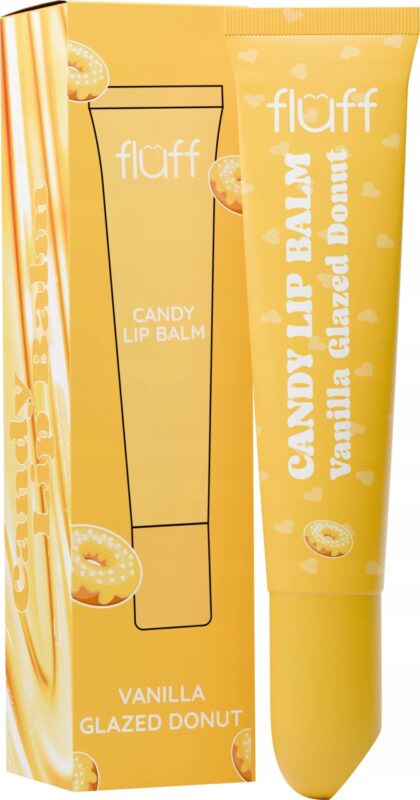FLUFF Candy Lip Balm Balsam do ust, Vanilla Glazed Donut 12 ml