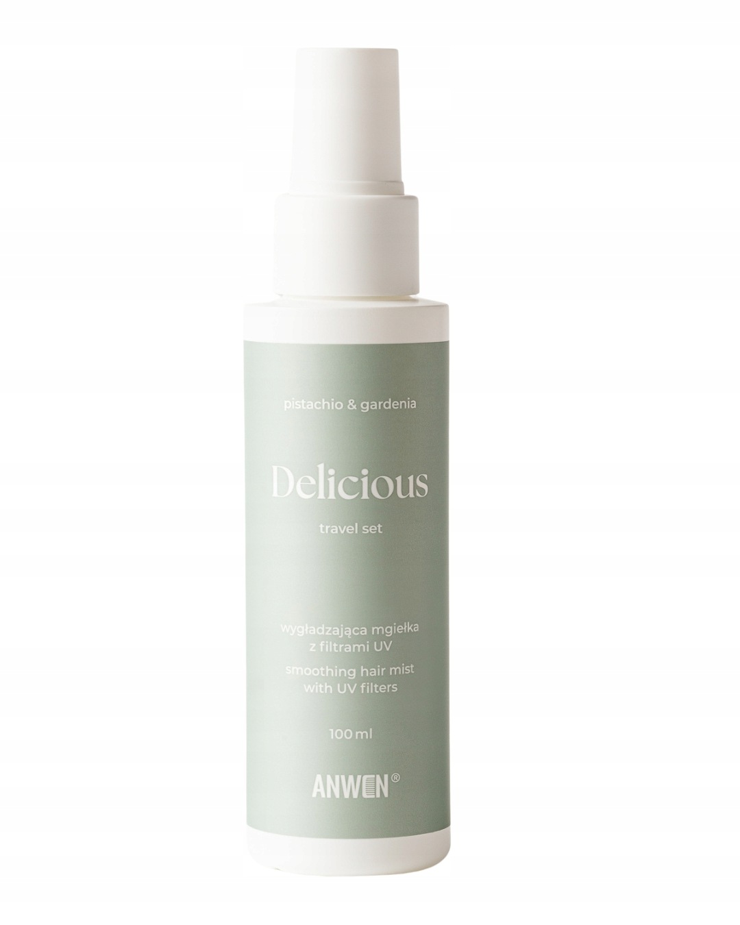 Anwen Delicious lekka mgiełka UV wygładzająca włosów spray 100 ml